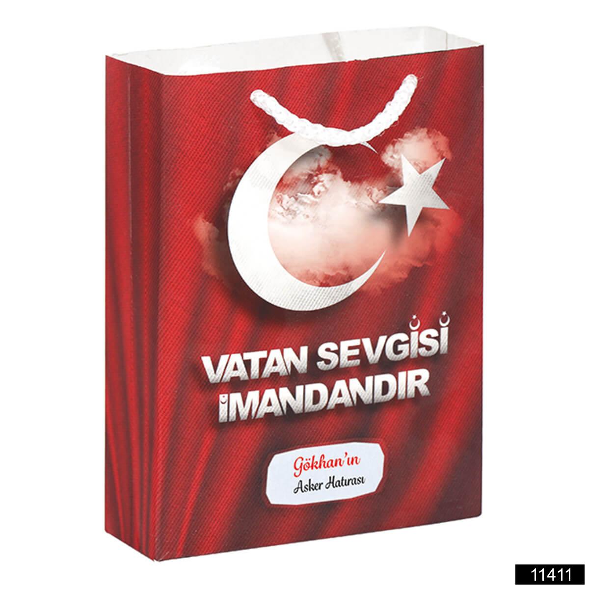 Bayrak Serisi Karton Çanta
