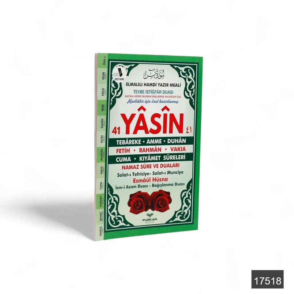 Orta Boy 80 Sayfa 41 Yasin Meali – Elmalılı Hamdi Yazır Meal Kitabı