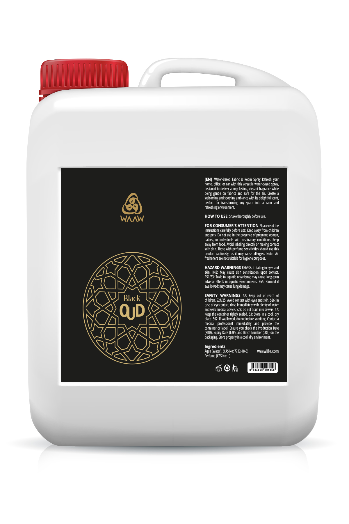Siyah Misk Cami Kokusu 5 Litre – Mescit ve Seccade Kokusu