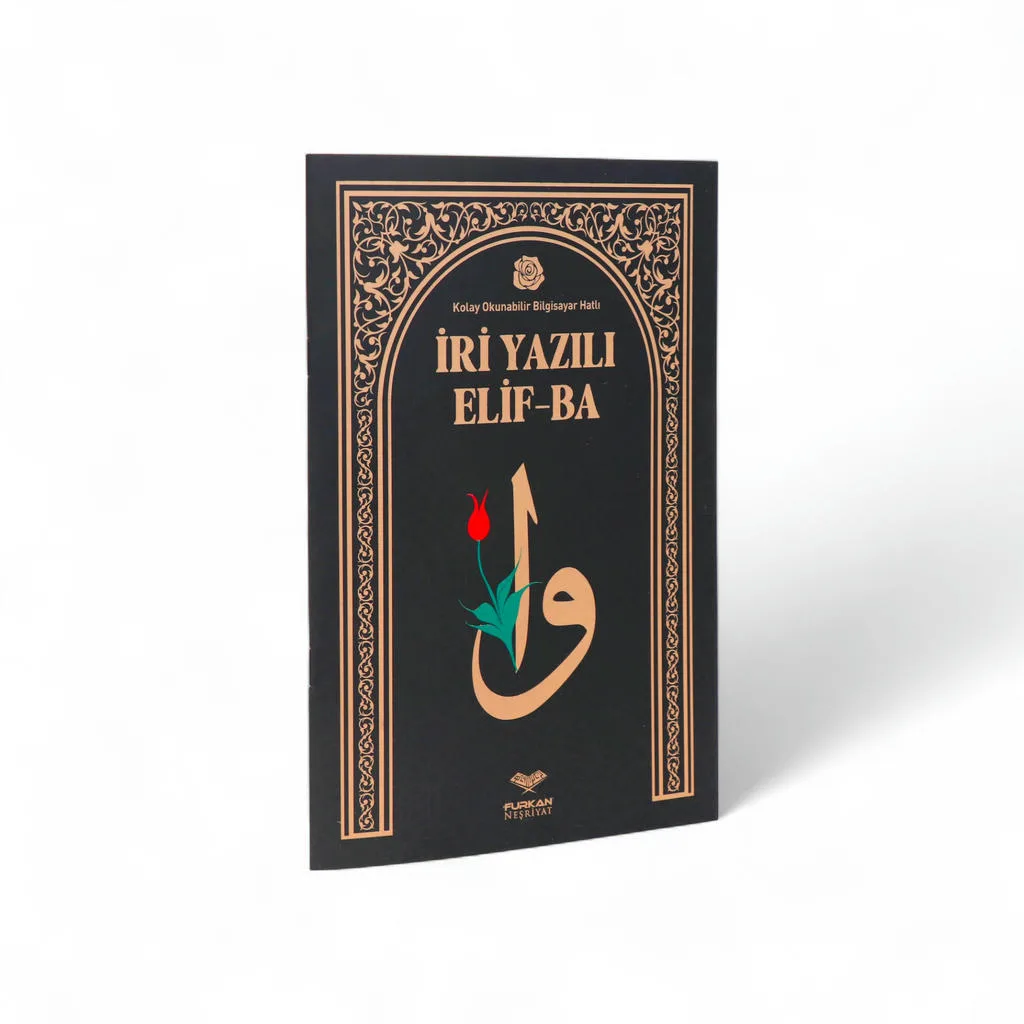 Orta Boy 32 Sayfa İri Yazılı Ali Haydar Elifbası