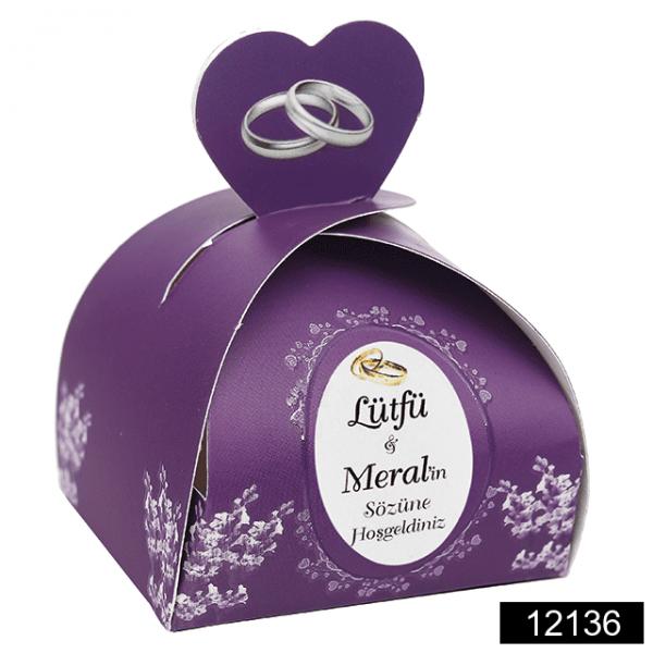 Katre (Yüzük) Lokumluk – Mor
