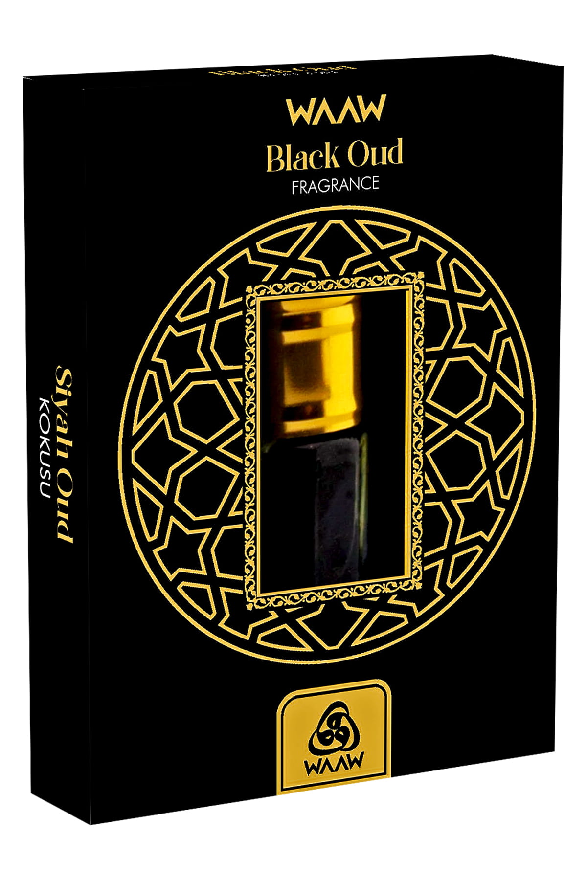 Siyah Misk & Black Oud Kokusu Alkolsüz Esans 3ml Roll-On Hediyelik