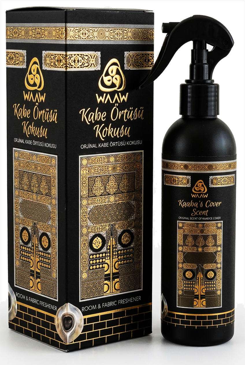 Kabe Örtüsü Kokusu Sprey 400ml Alkolsüz Oda ve Seccade Kokusu