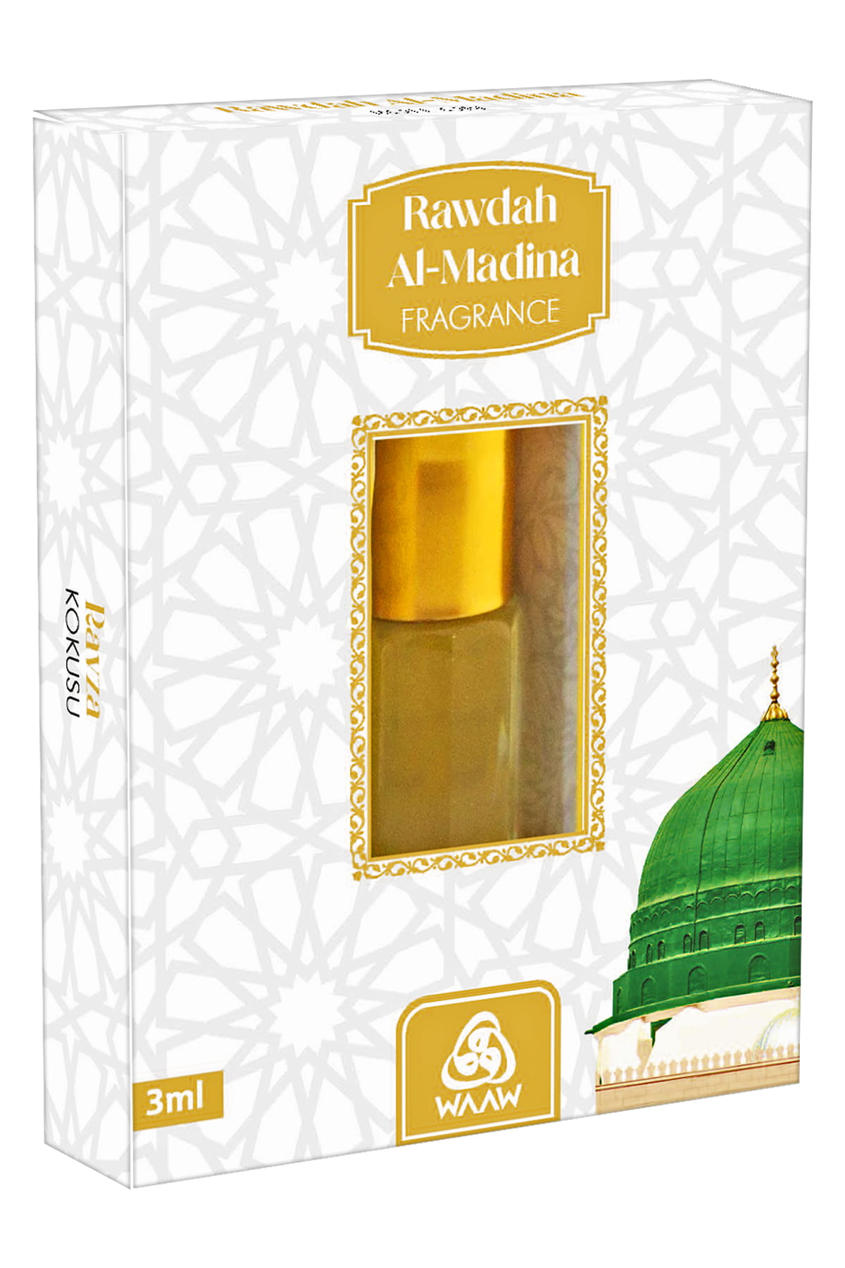 Medine Ravza Kokusu Alkolsüz Esans 3ml Roll-On Hediyelik
